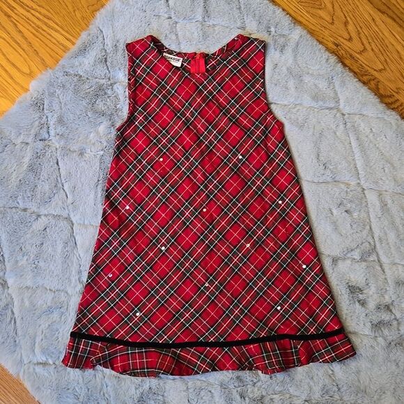 OshKosh B'gosh Other - OSHKOSH Red/Green Plaid Red Jumper, Little Girls 5T, Great Condition